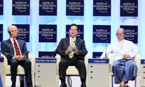 Thủ tướng Nguyễn Tấn Dũng phát biểu khai mạc ở WEF Đông Á 2013